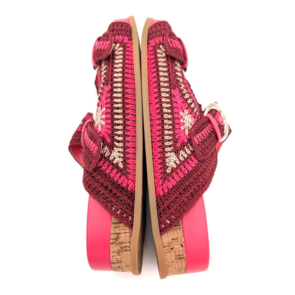 Dolce Vita Ralli Women's Wedge Knit Sandals Double Strap Slide Size US7.5 - Picture 5 of 12